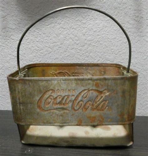 coke metal box 6x3|Coke Metal Six Pack .